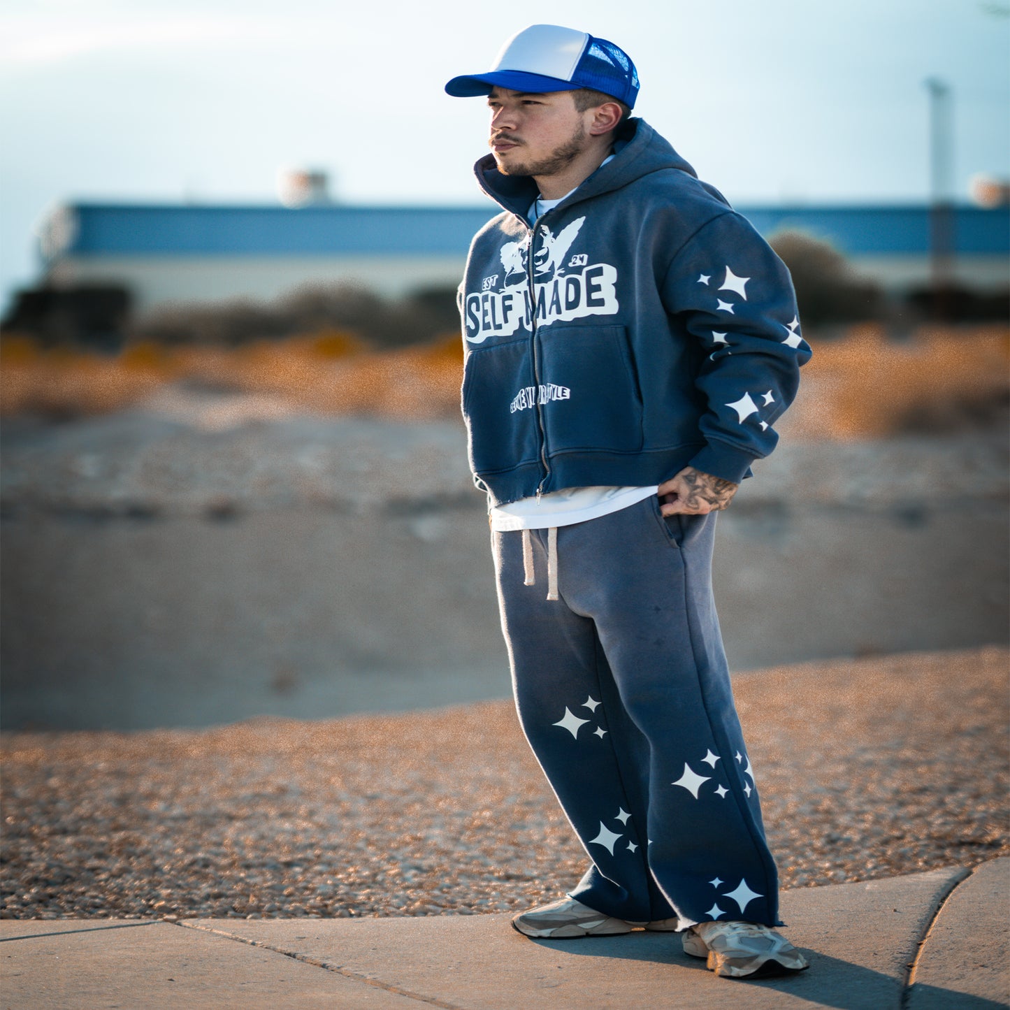 Self Made Hoodie Set